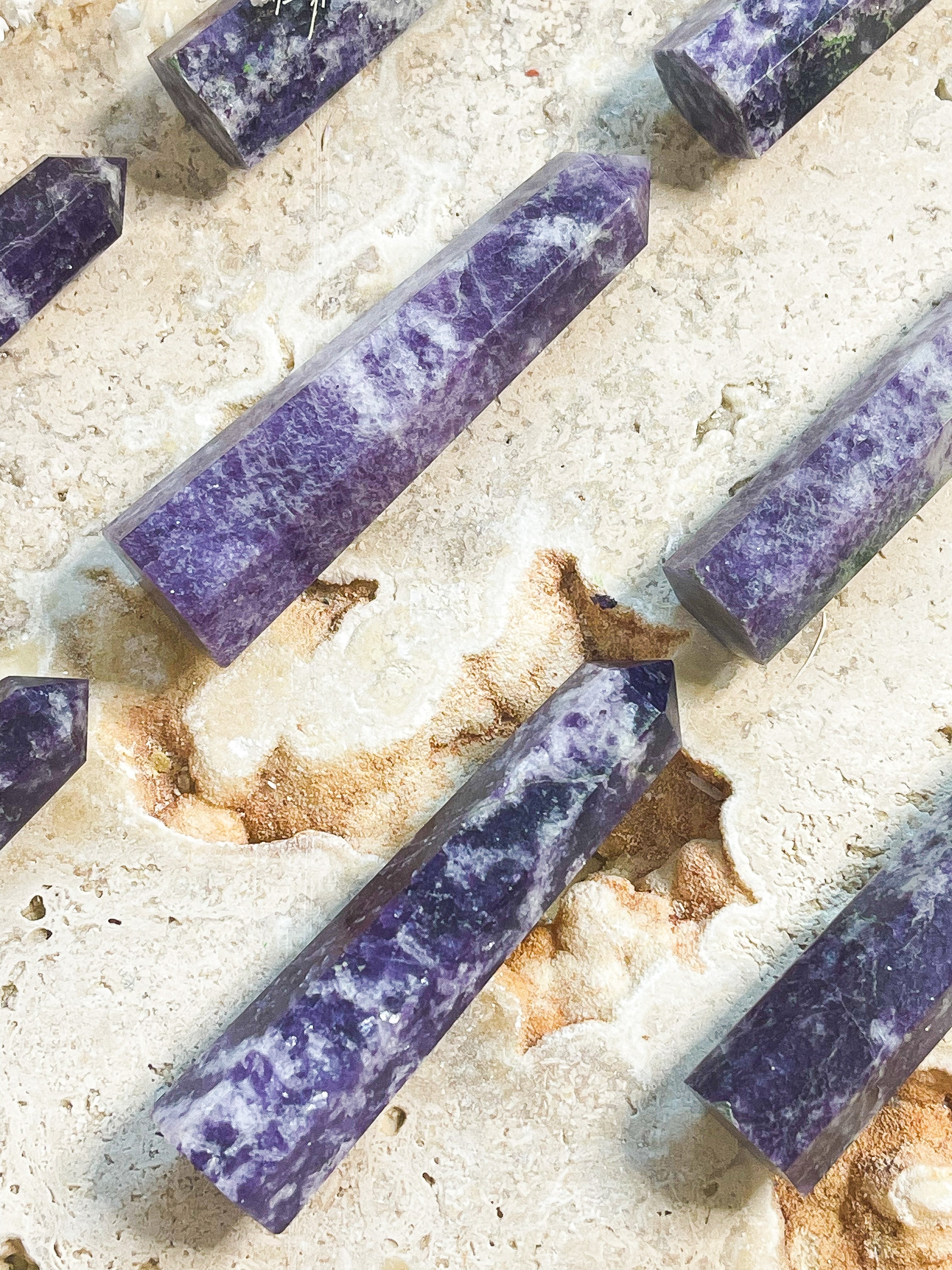Lepidolite Generators // Calming + Stabilising + Healing