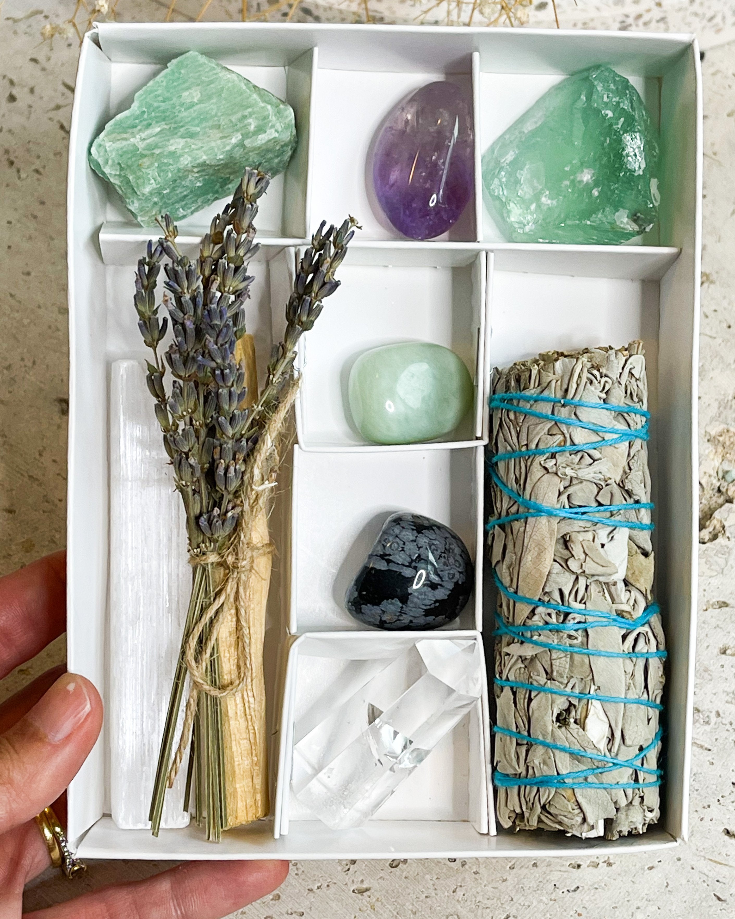 Virgo Crystal Set // Transformation + Manifestation + Protection