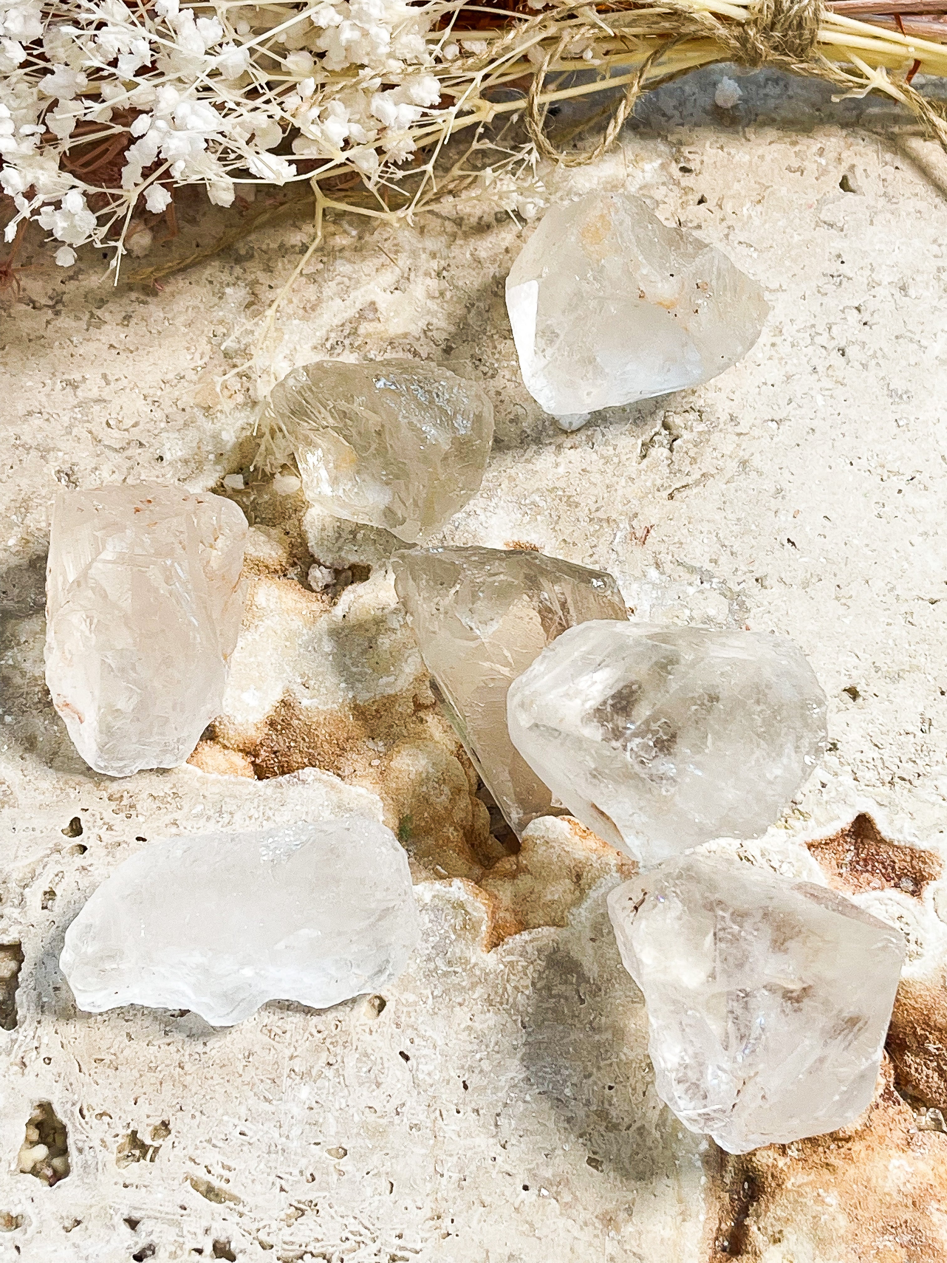Clear Quartz Raw // Small // Transformation + Healing + Balance