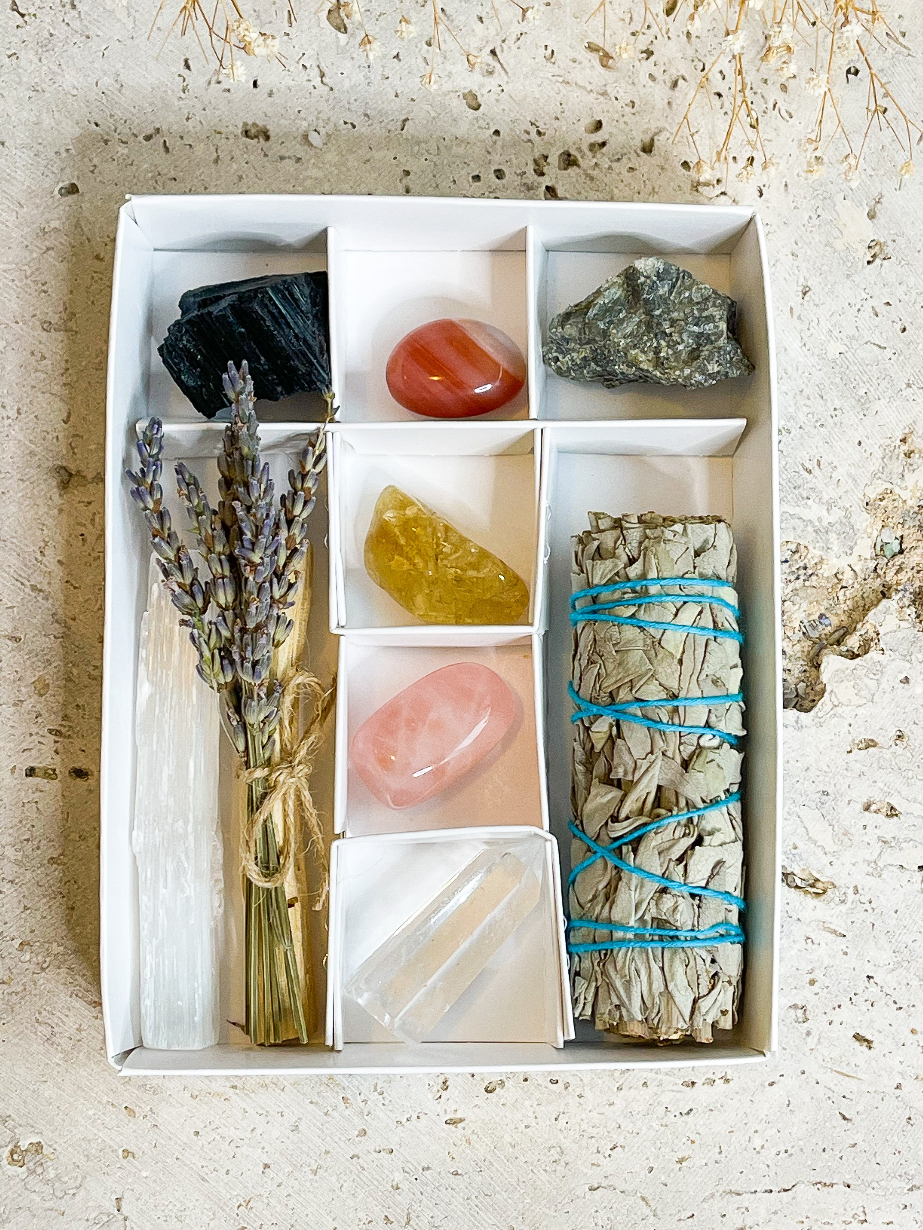 Taurus Crystal Set // Abundance + Creativity + Grounding