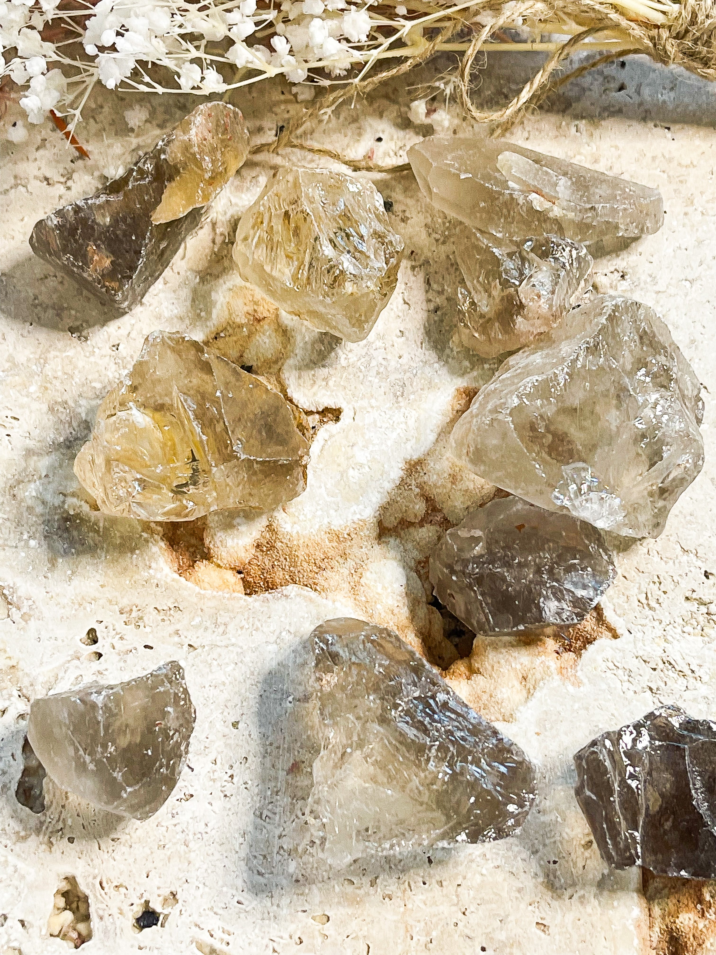 Smoky Quartz Raw // Small // Healing + Protection + Balance