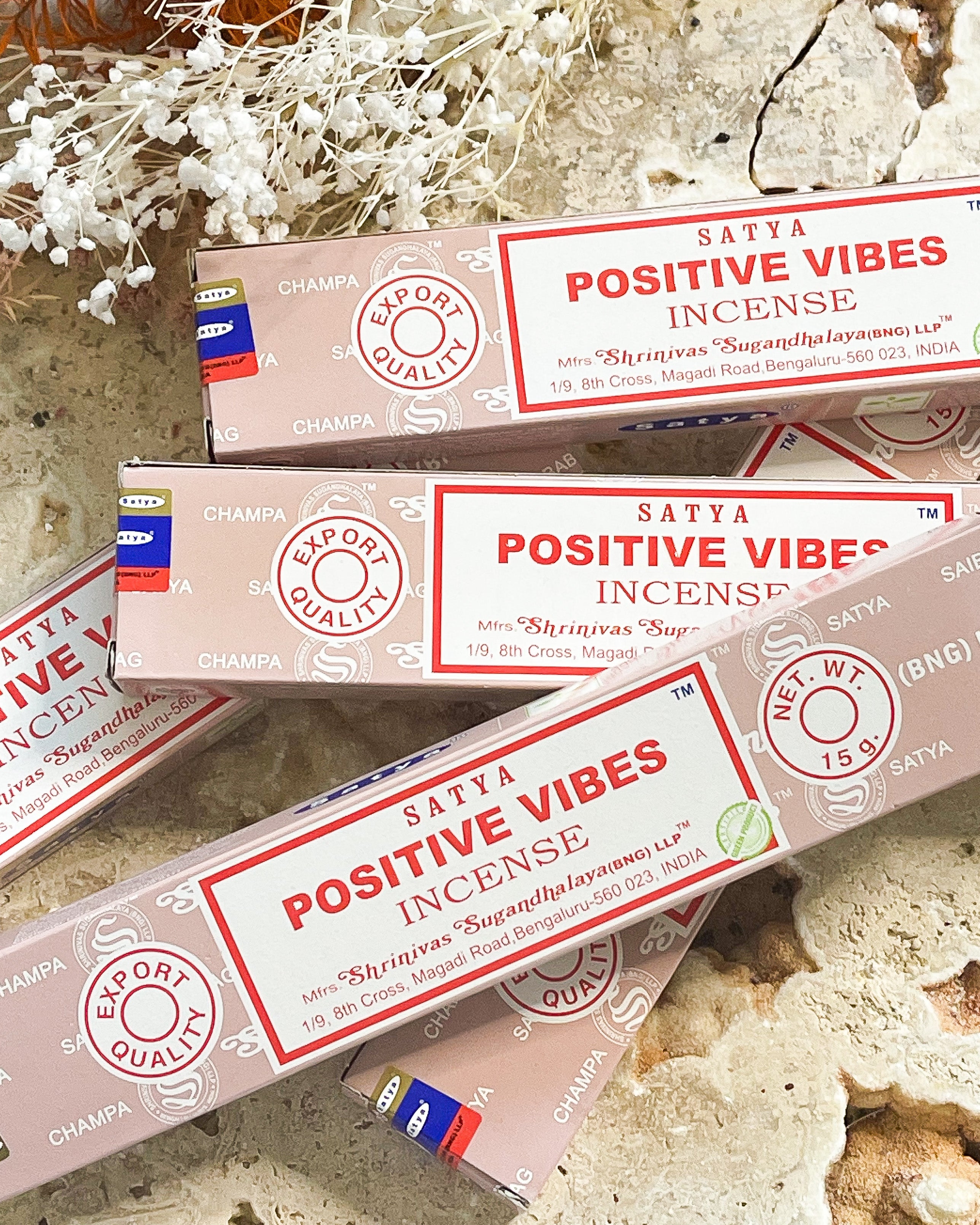 Positive Vibes Incense // Satya // Cleansing