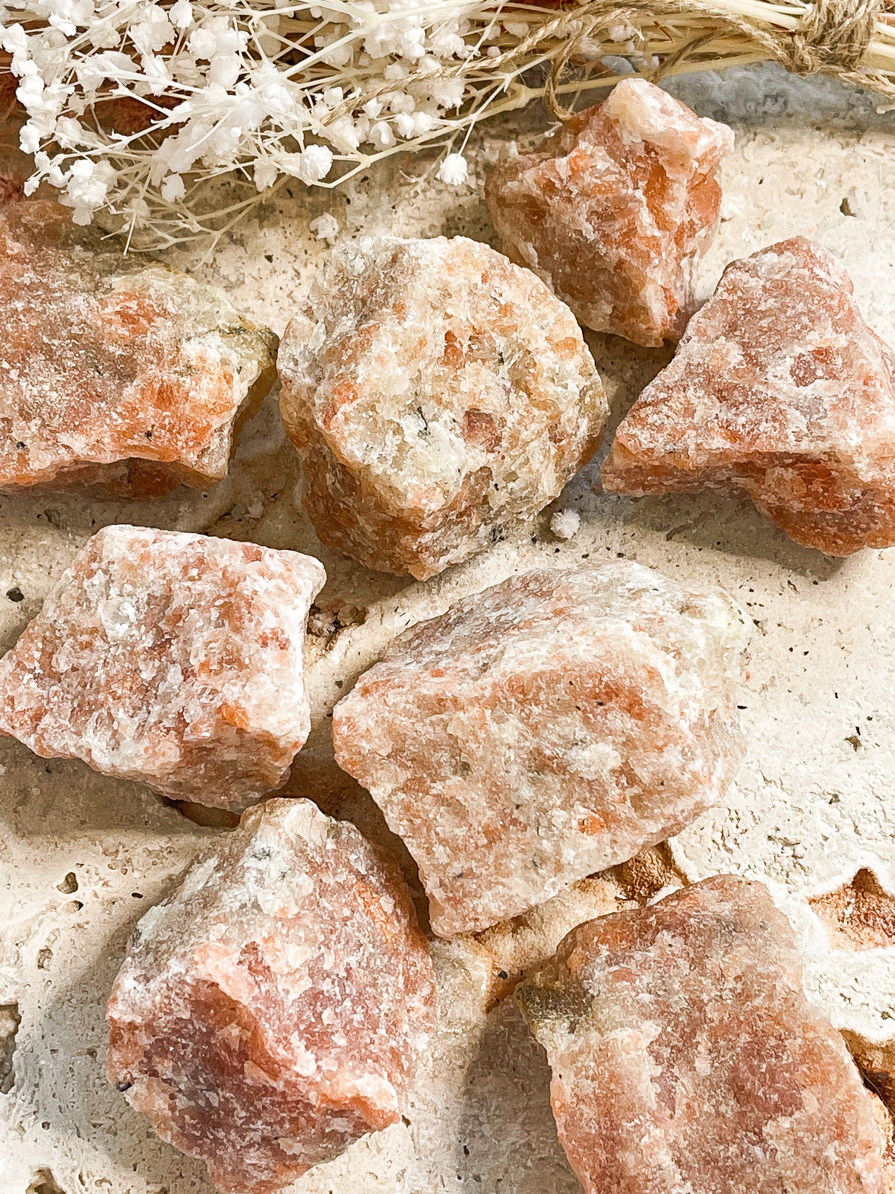 Sunstone Raw // Medium + Large // Protection + Energising + Good Luck