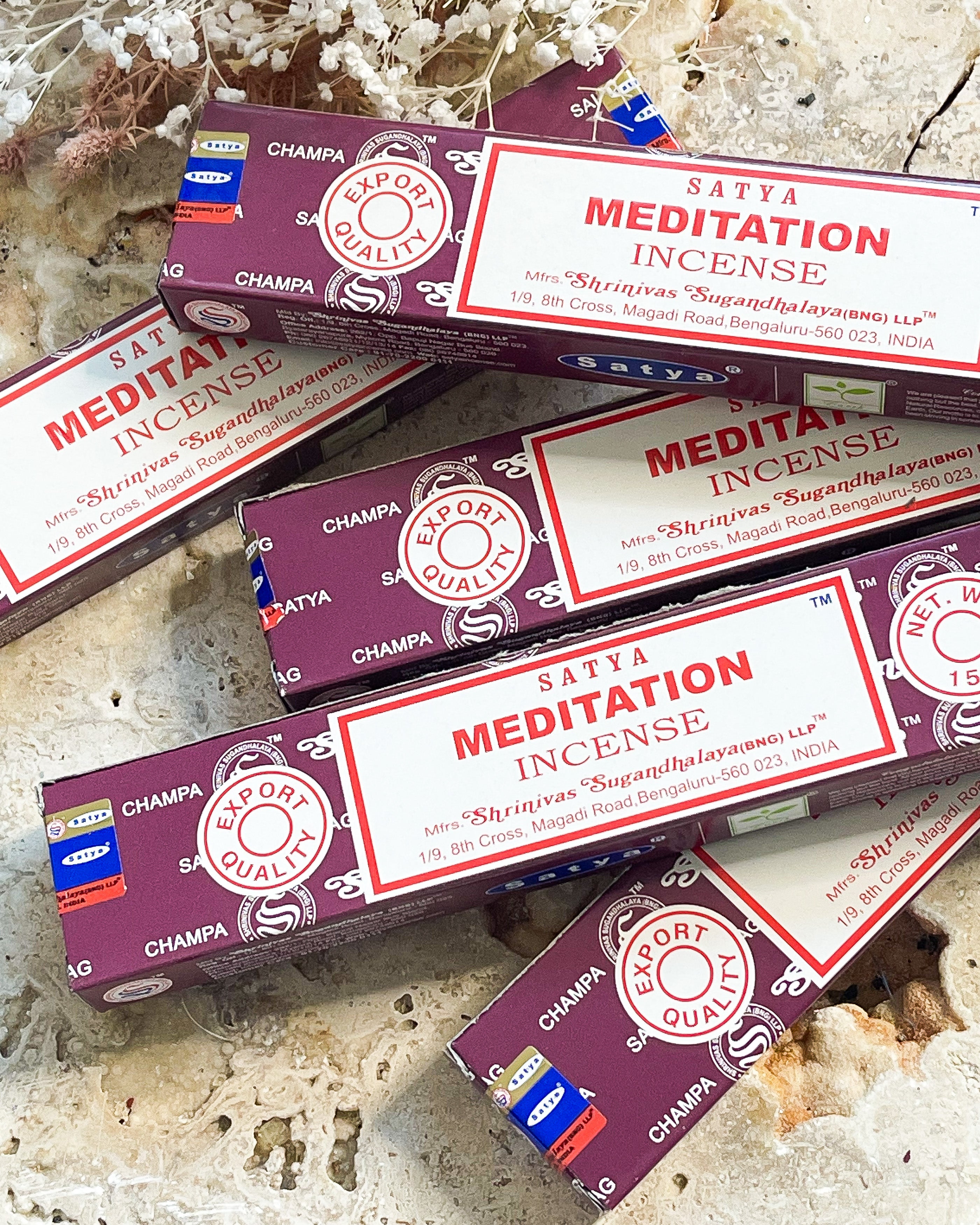 Meditation Incense // Satya // Cleansing