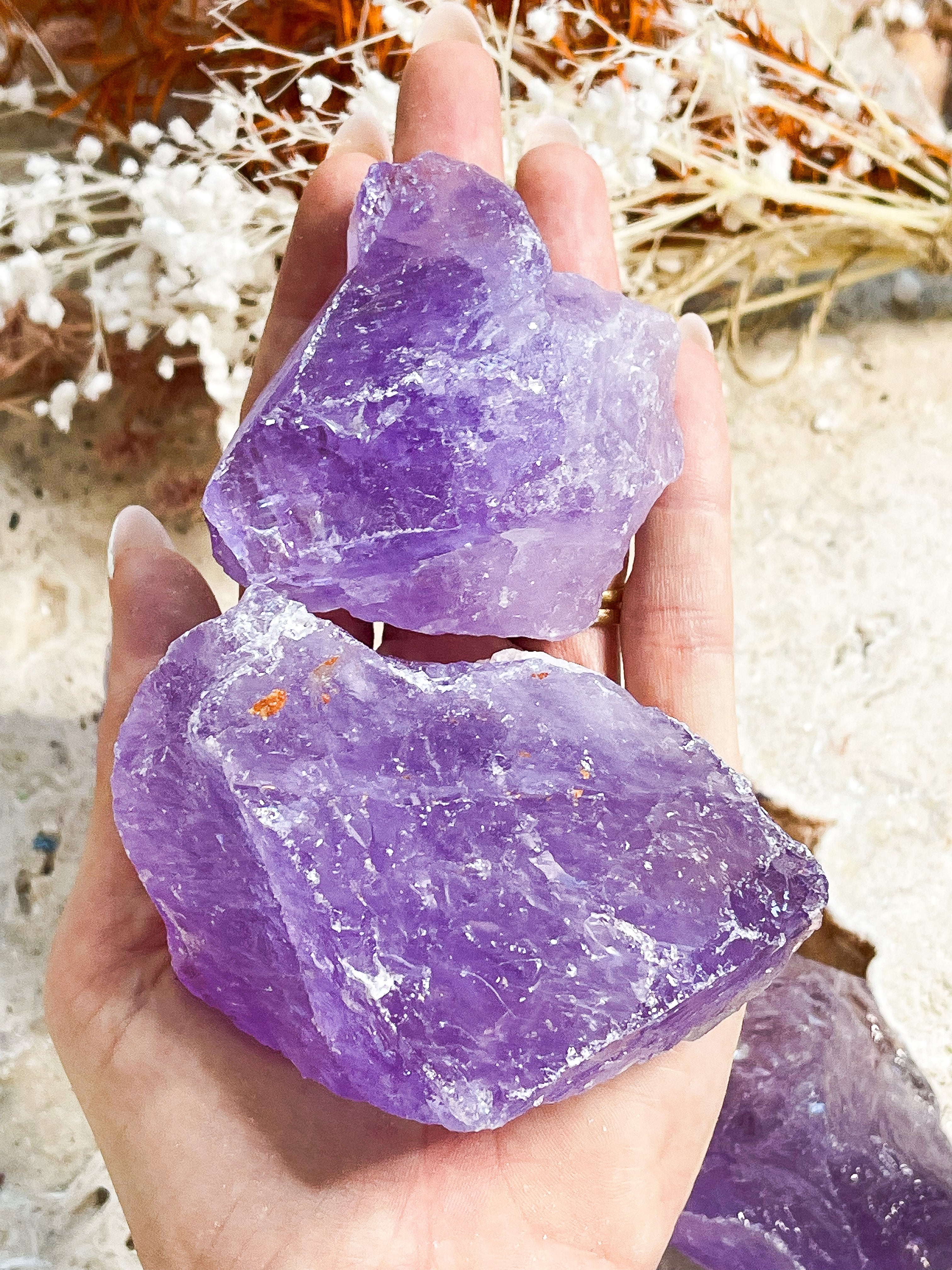 Amethyst Raw // Large // Transformation + Healing + Protection