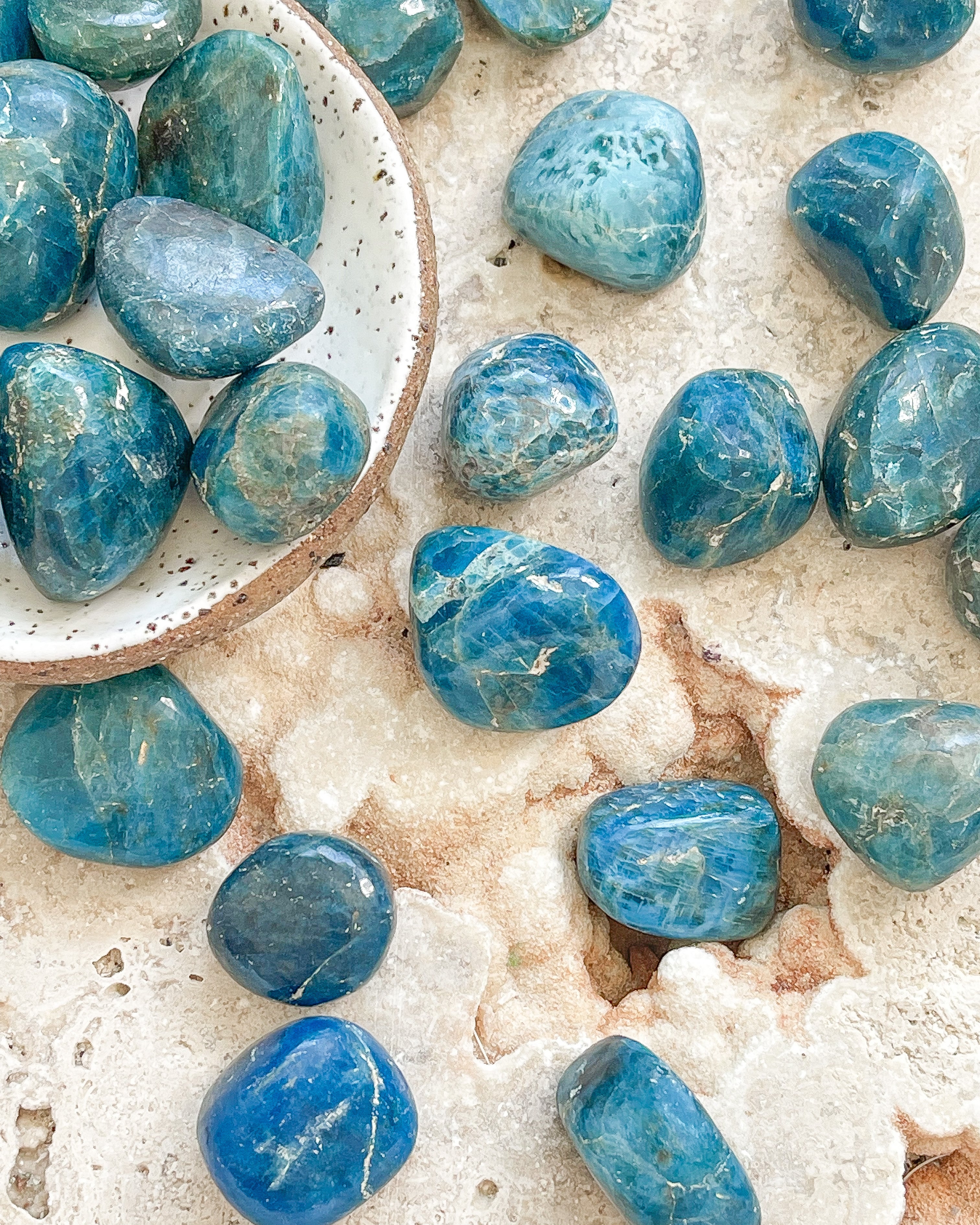 Apatite Tumbled // Willpower + Motivation + Ambition