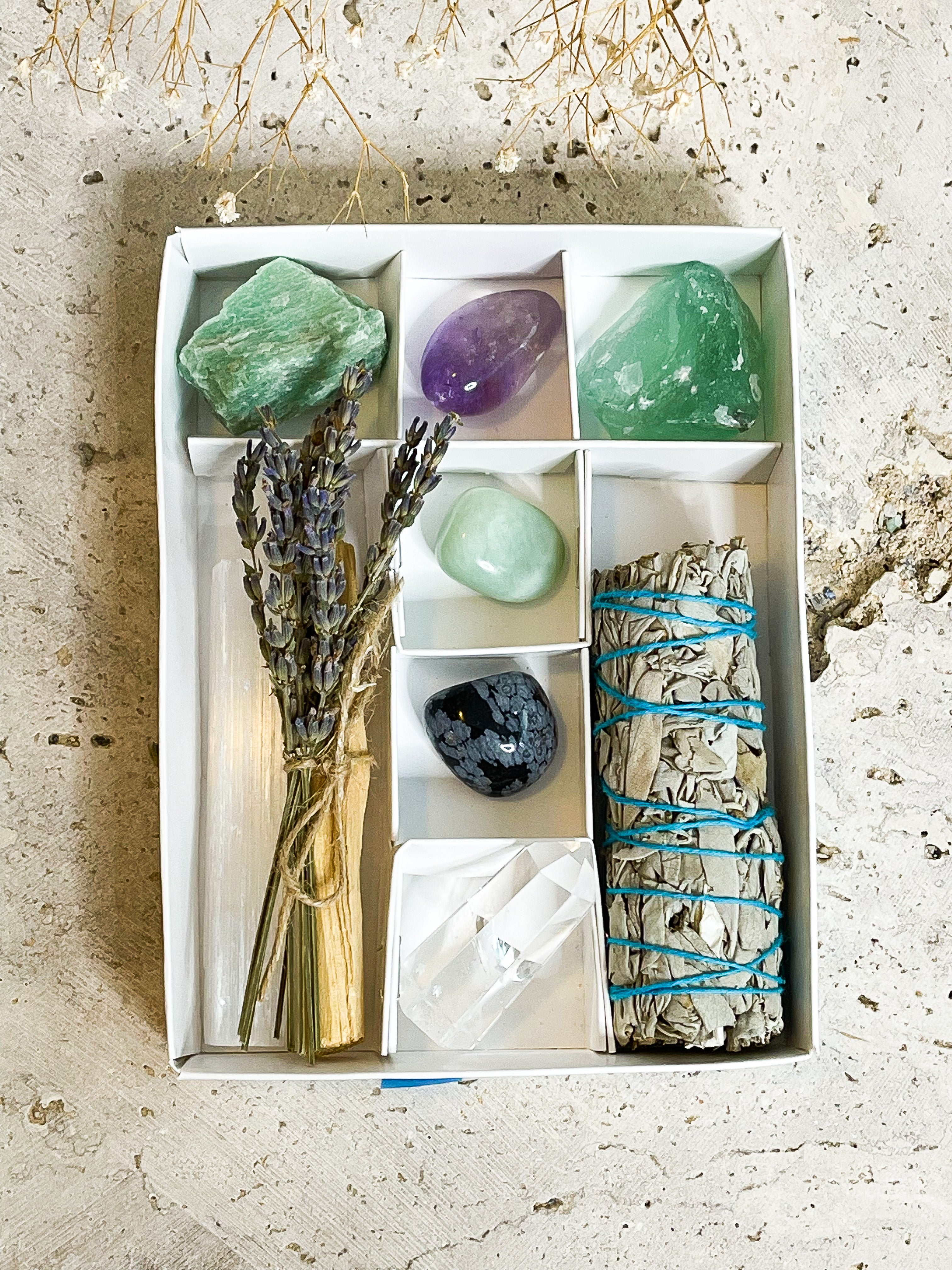 Virgo Crystal Set // Transformation + Manifestation + Protection