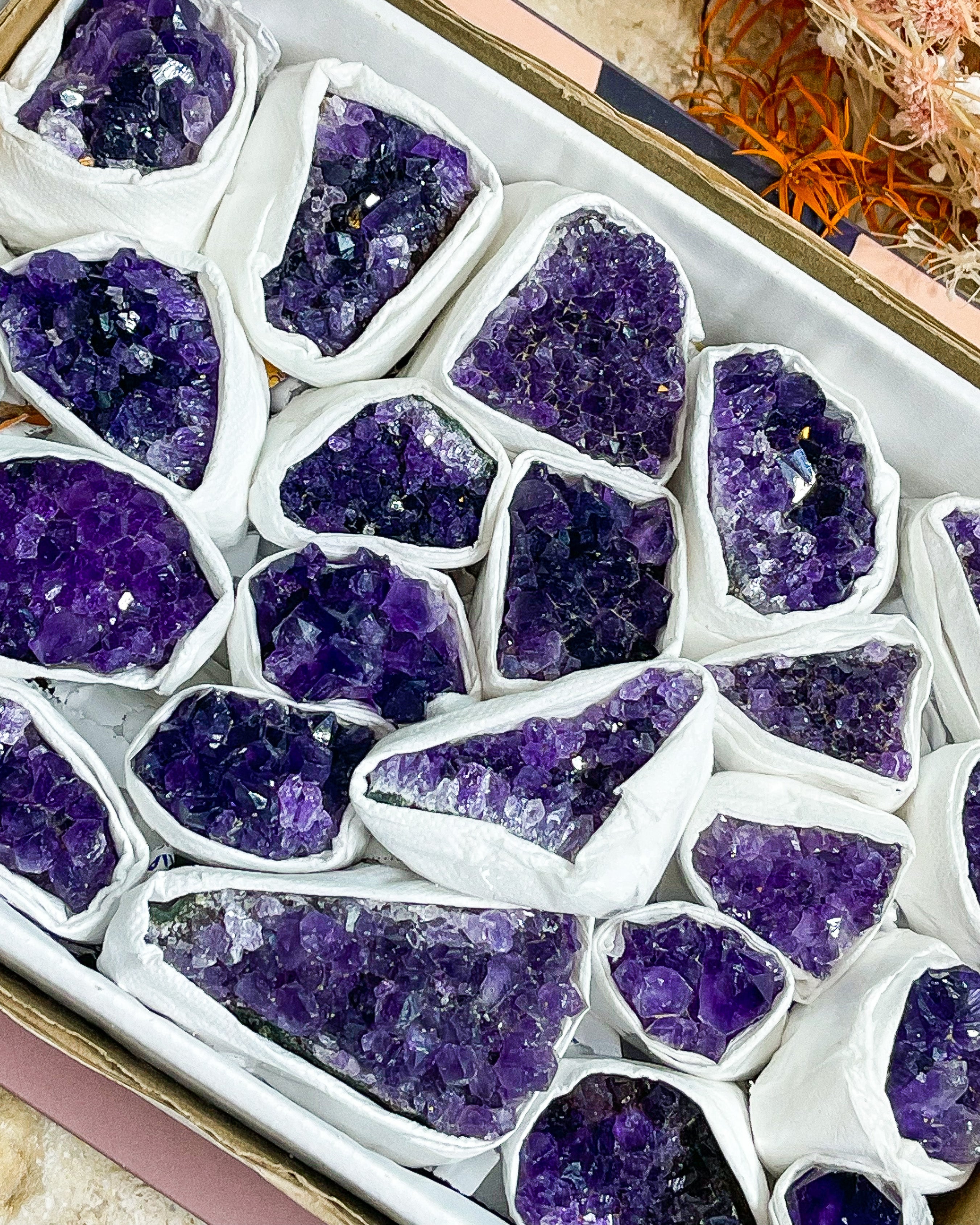Amethyst Clusters // AAA Grade // Small // Intuitively Chosen