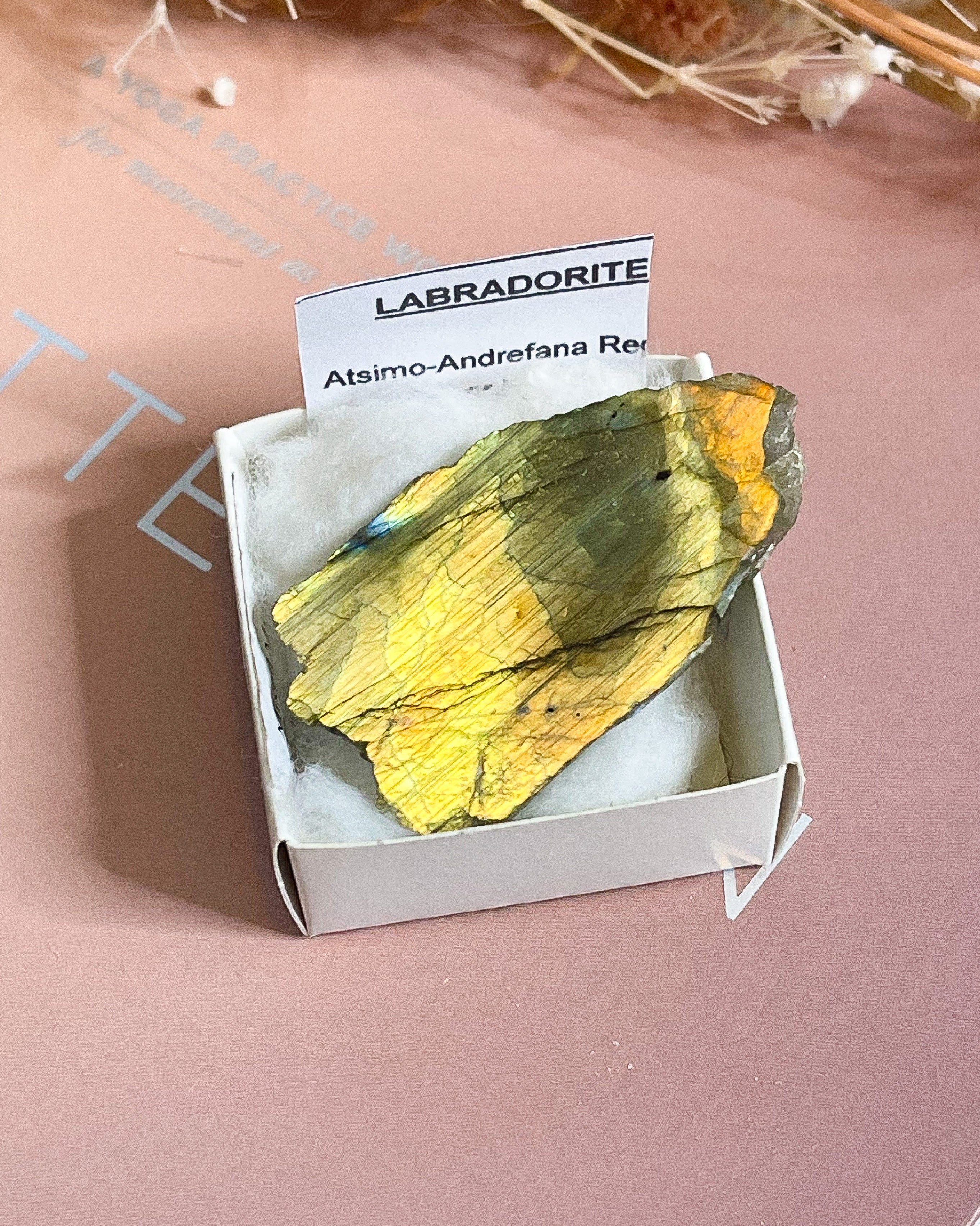 Labradorite Specimen // Mexico // Intuition + Wisdom + Protection