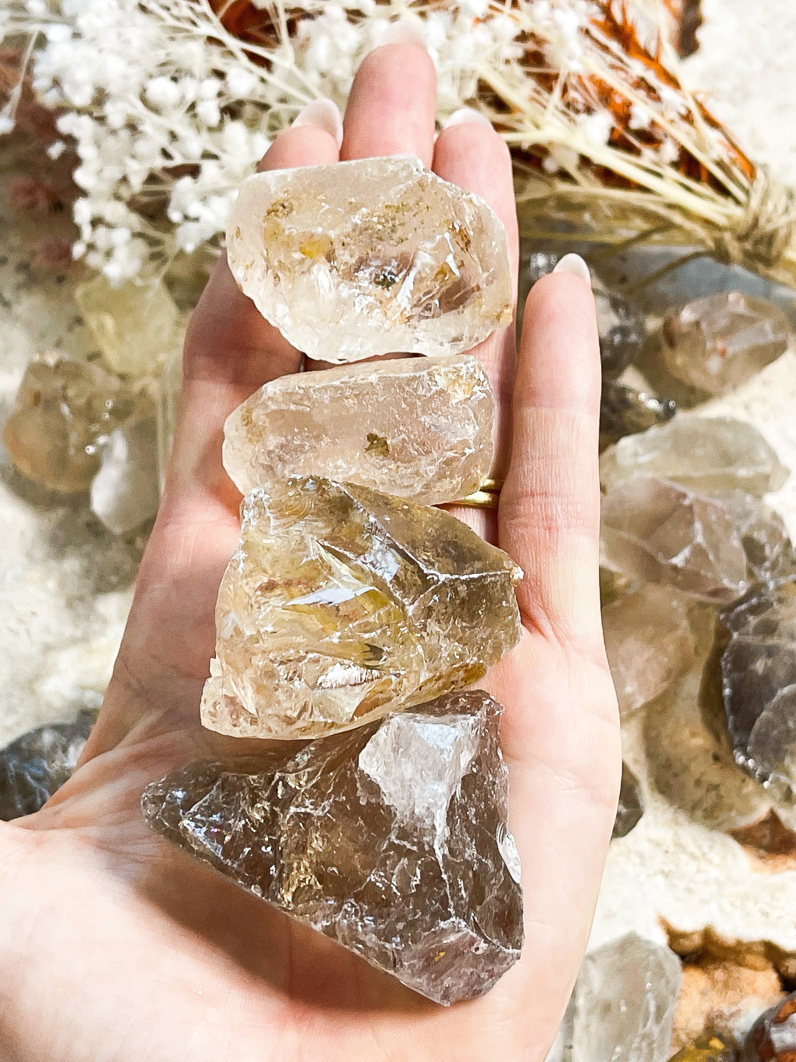 Smoky Quartz Raw // Small // Healing + Protection + Balance