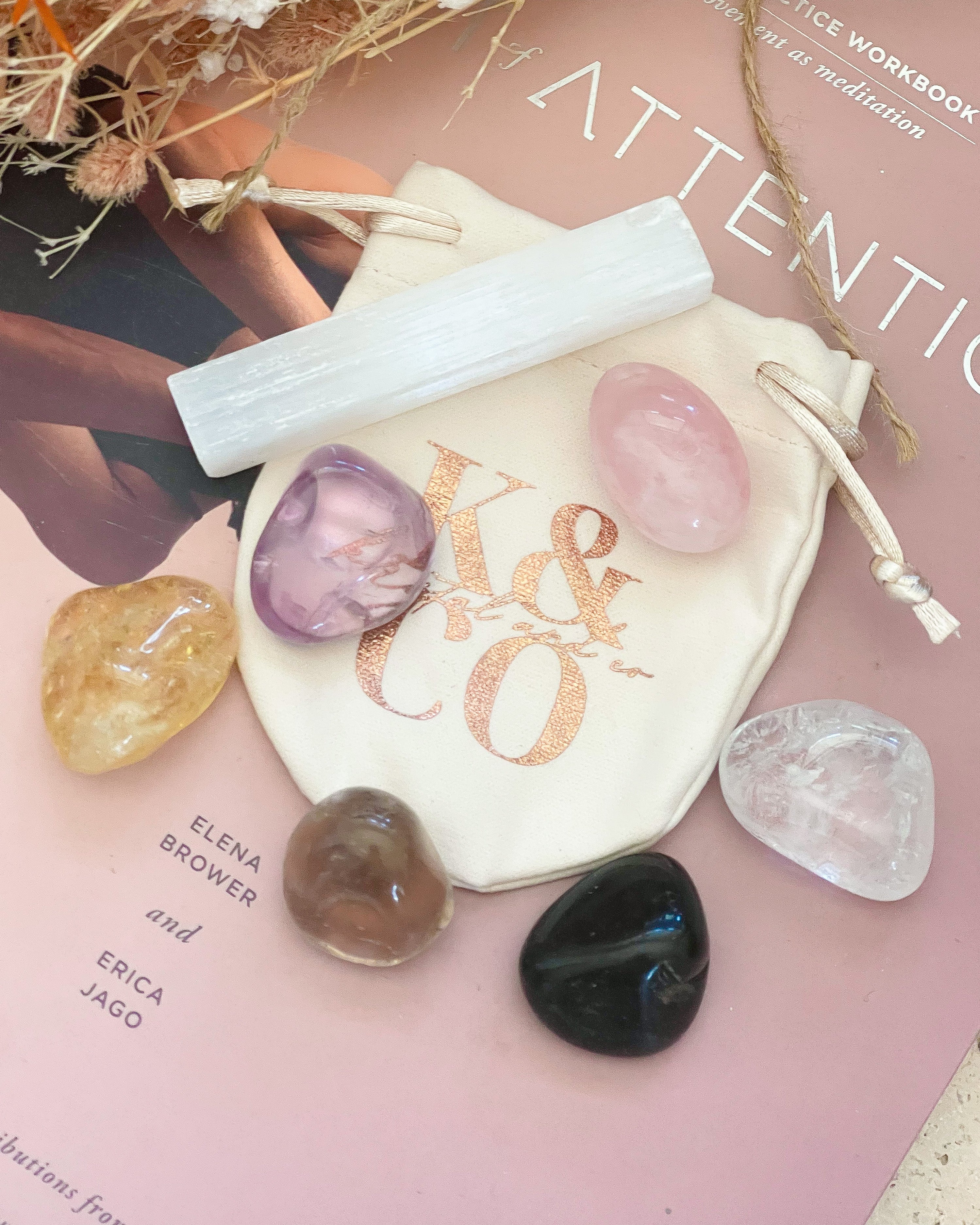 Tumbled Essentials Set // Cleansing + Healing + Transformation