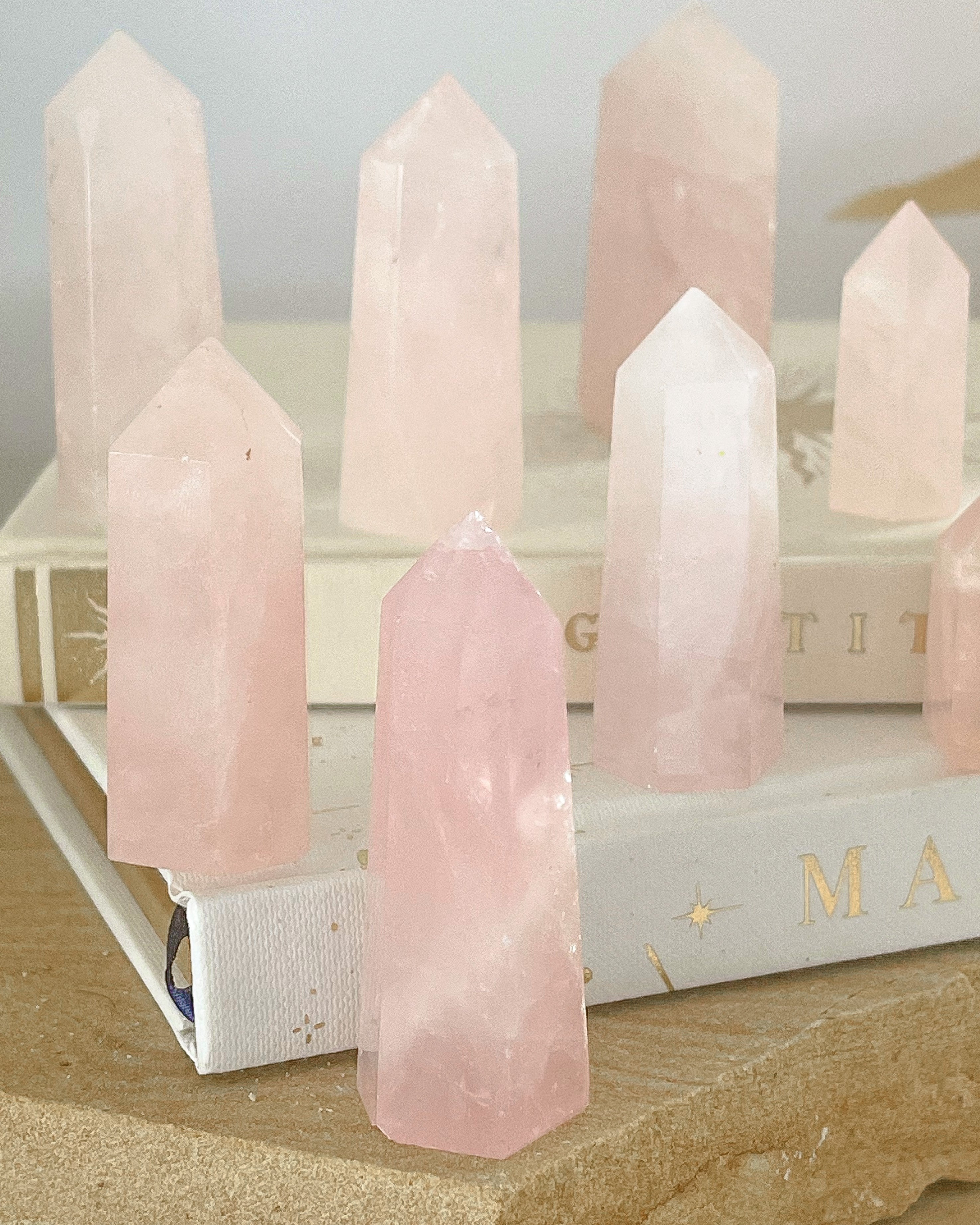 Rose Quartz Generators // Love + Healing + Calming