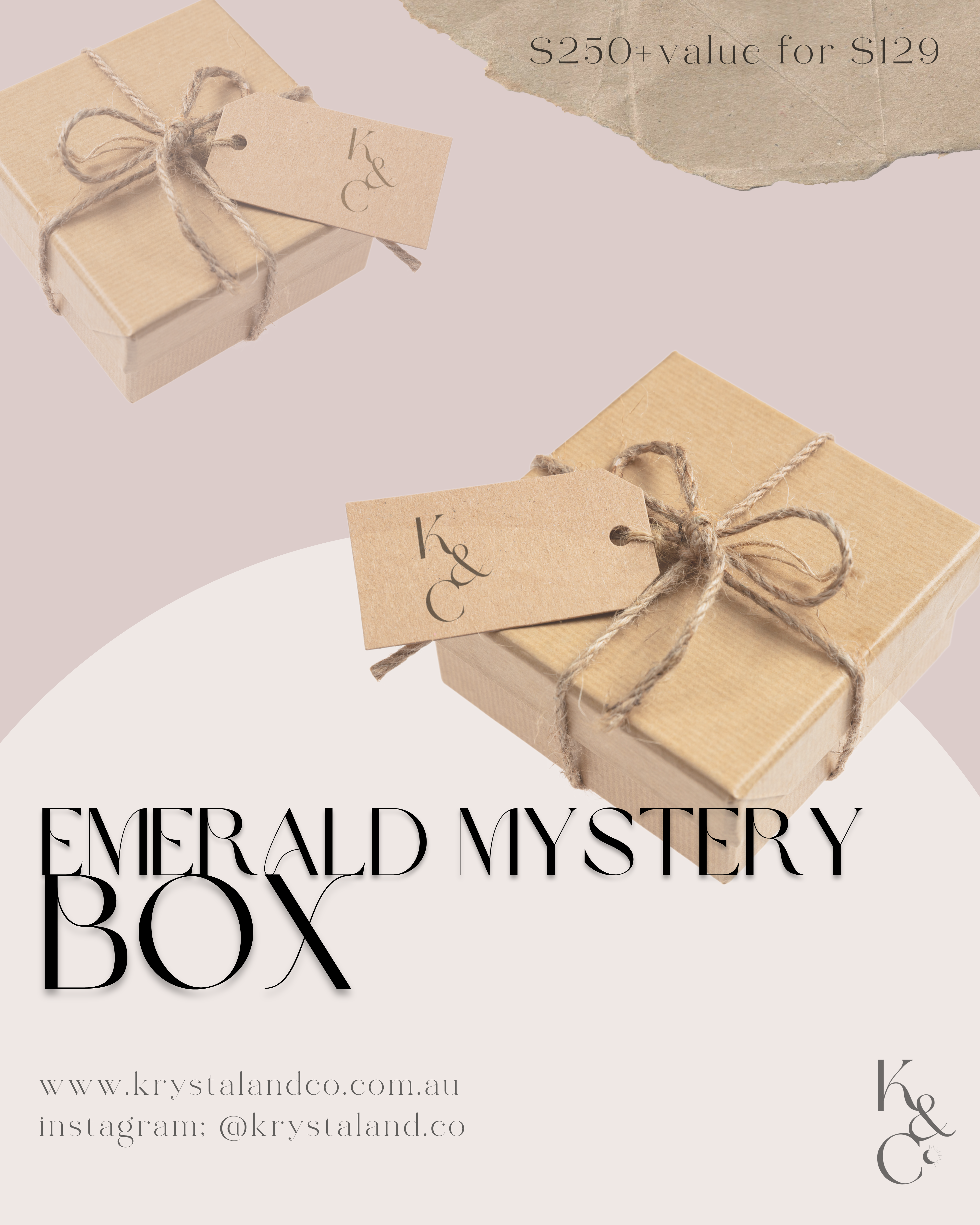 Emerald Mystery Box // With Love from the Universe