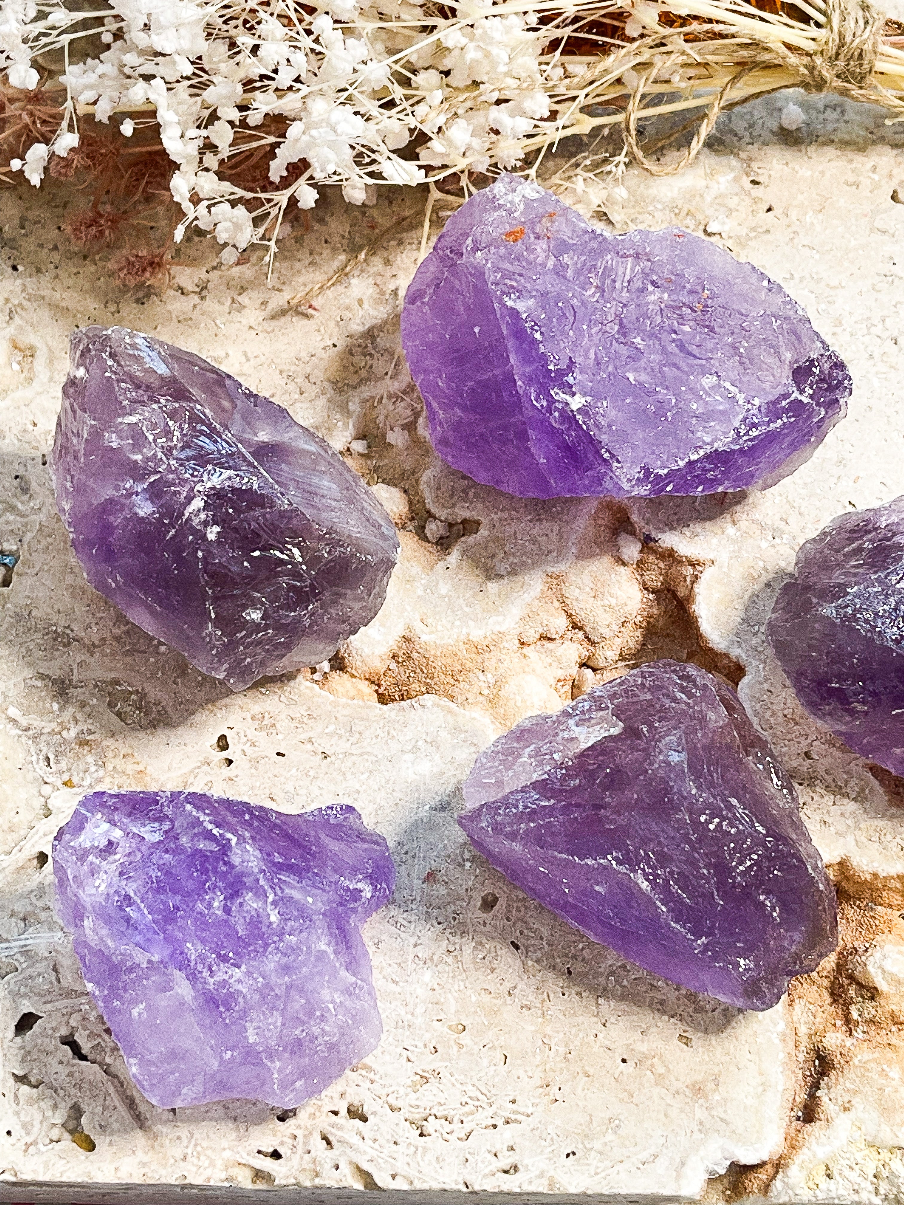 Amethyst Raw // Large // Transformation + Healing + Protection