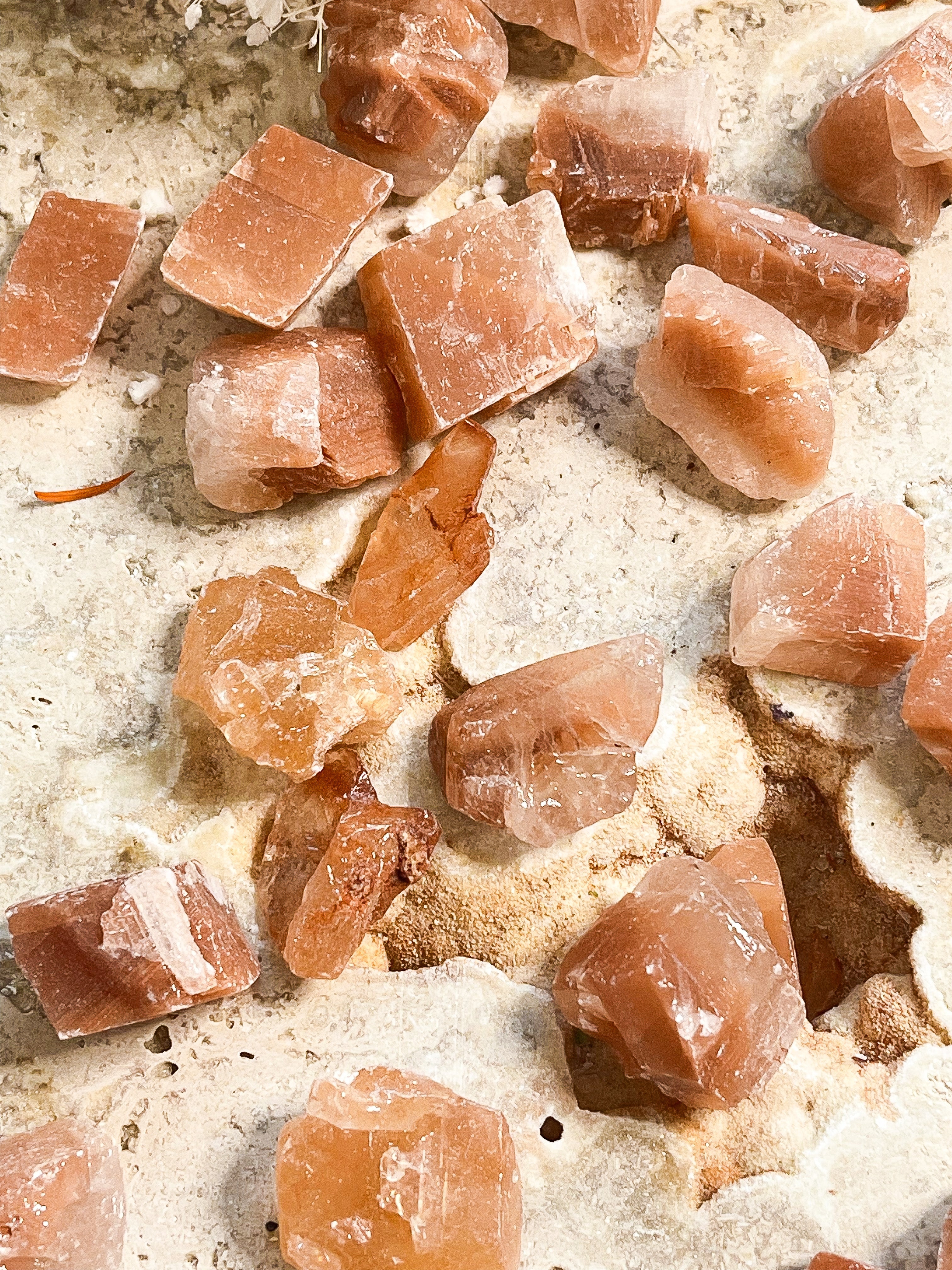 Red Calcite Raw // Motivation + Love + Vitality