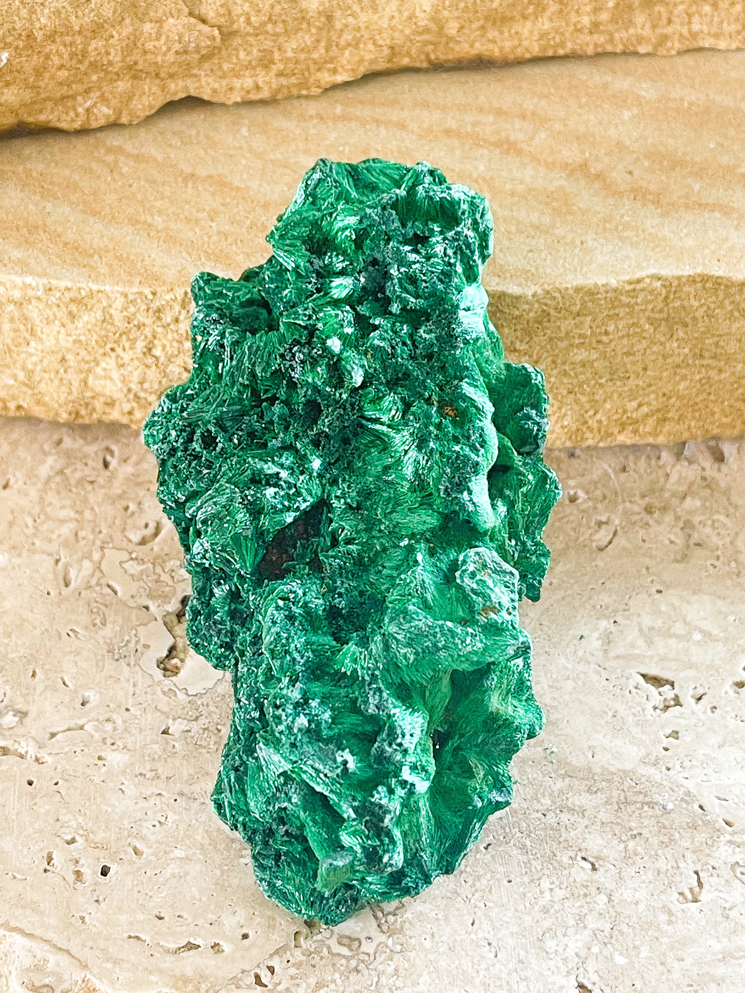 Velvet Malachite Specimens // Healing + Protection + Transformation