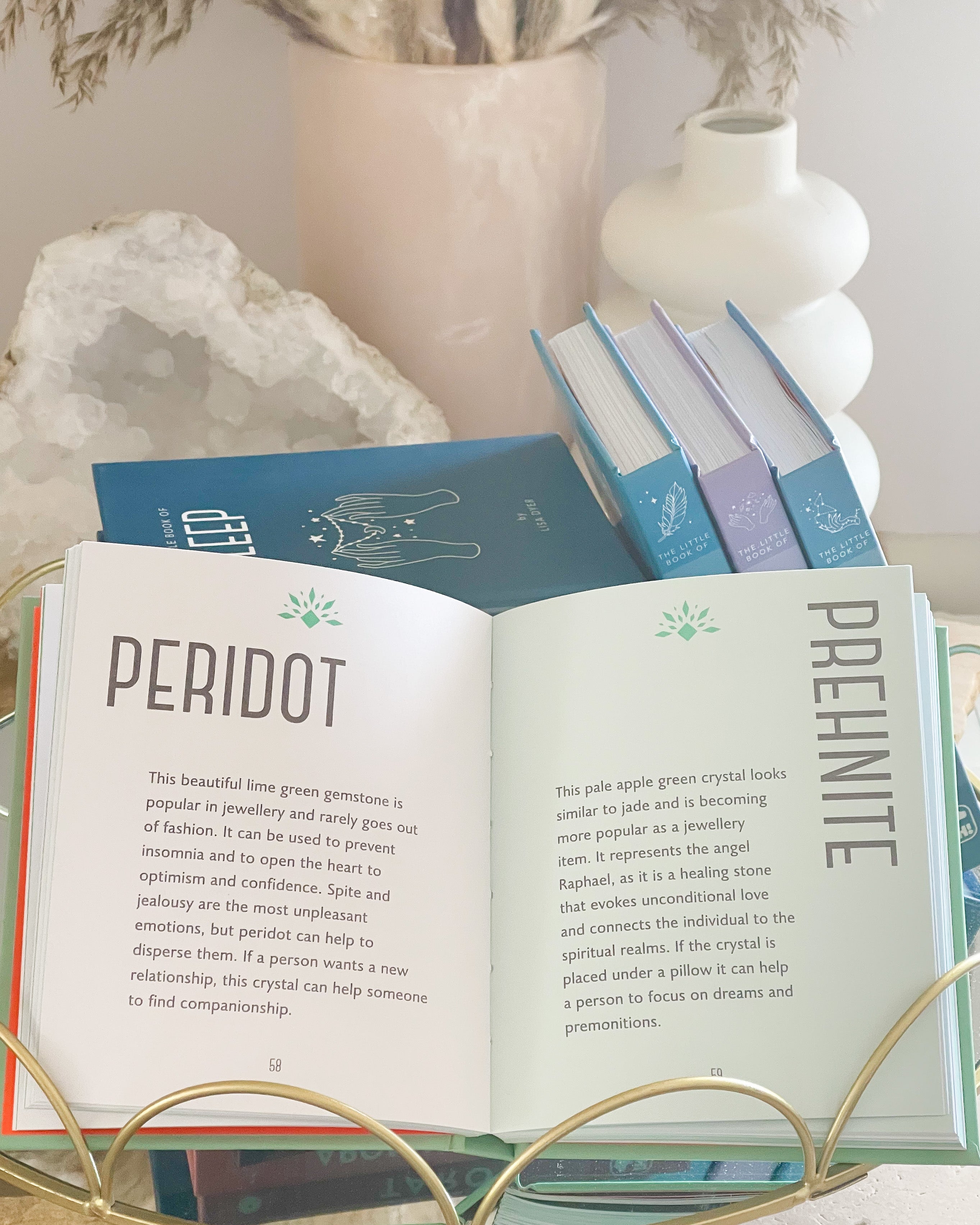 The Little Book of Crystals // Everyday Magic + Manifestation + Healing