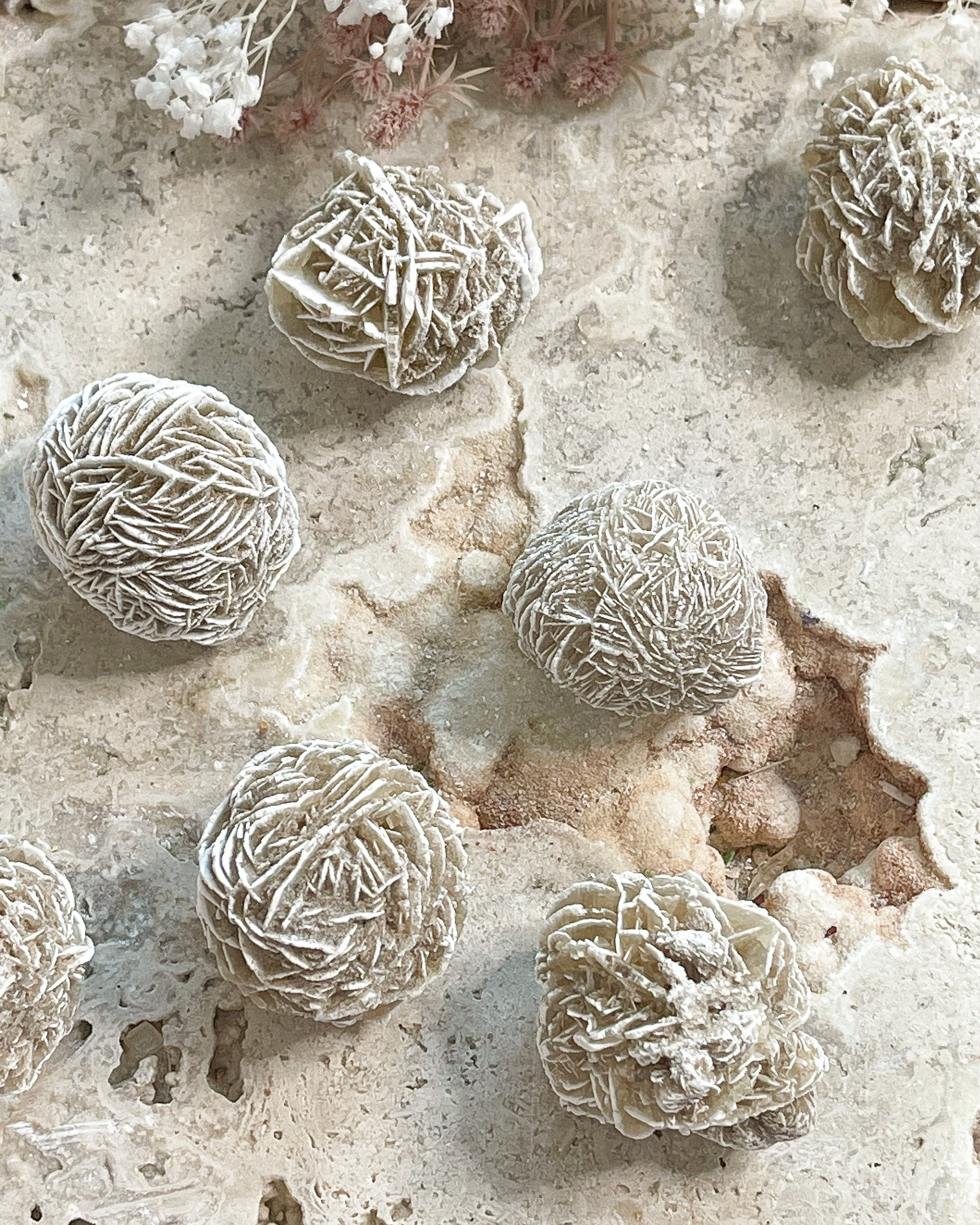 Desert Rose Raw // X Large // Focus + Grounding + Meditation