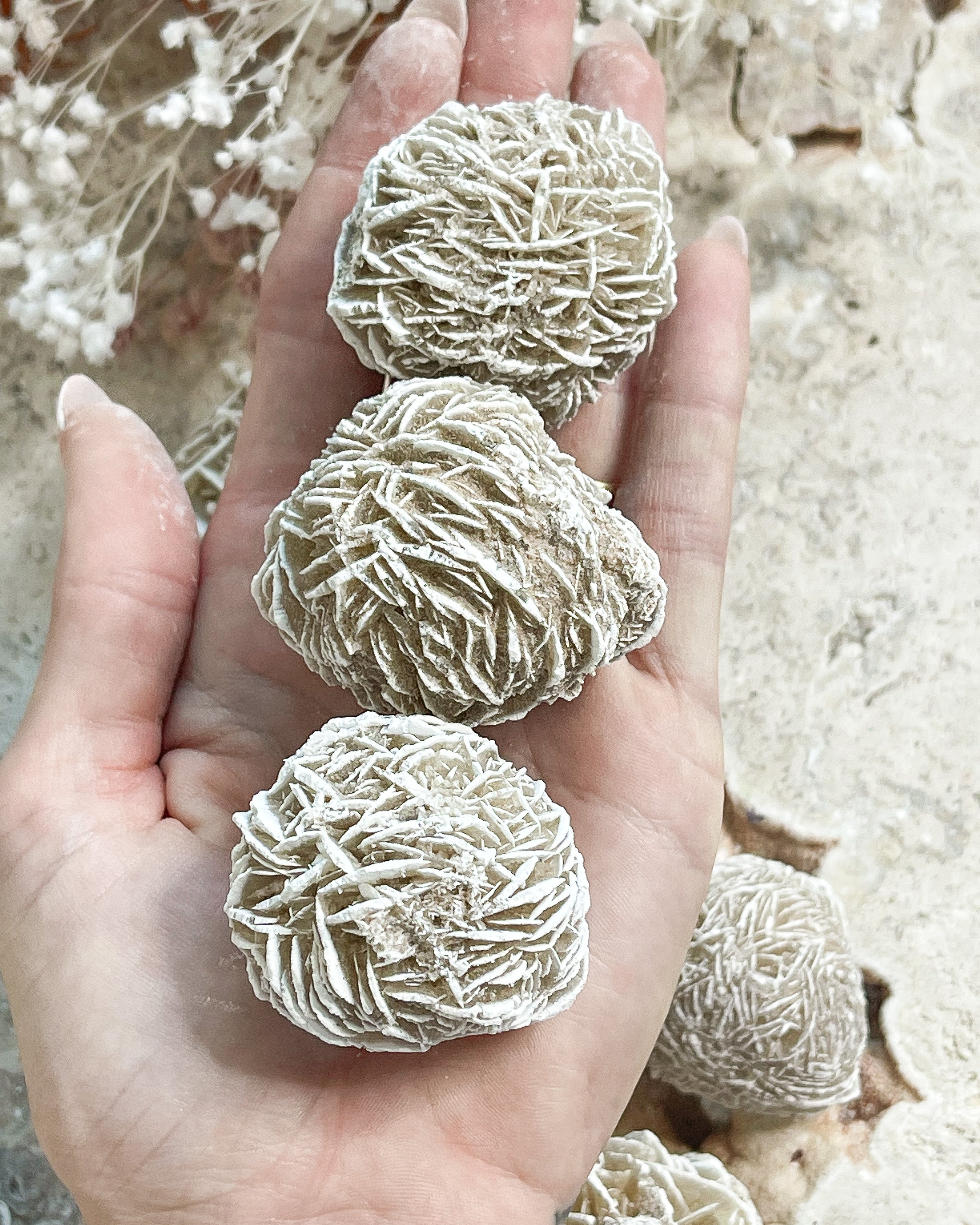 Desert Rose Raw // X Large // Focus + Grounding + Meditation