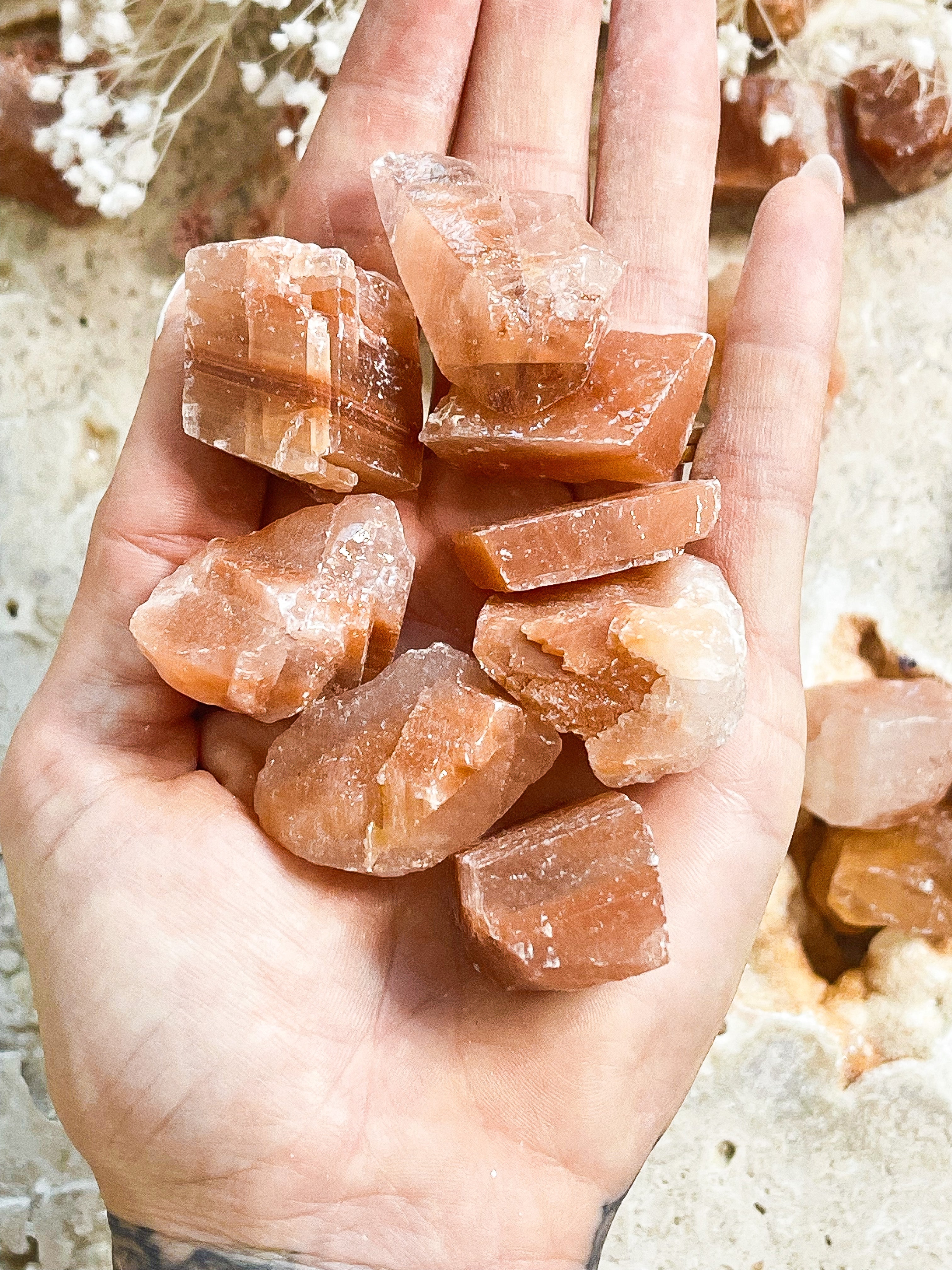Red Calcite Raw // Motivation + Love + Vitality