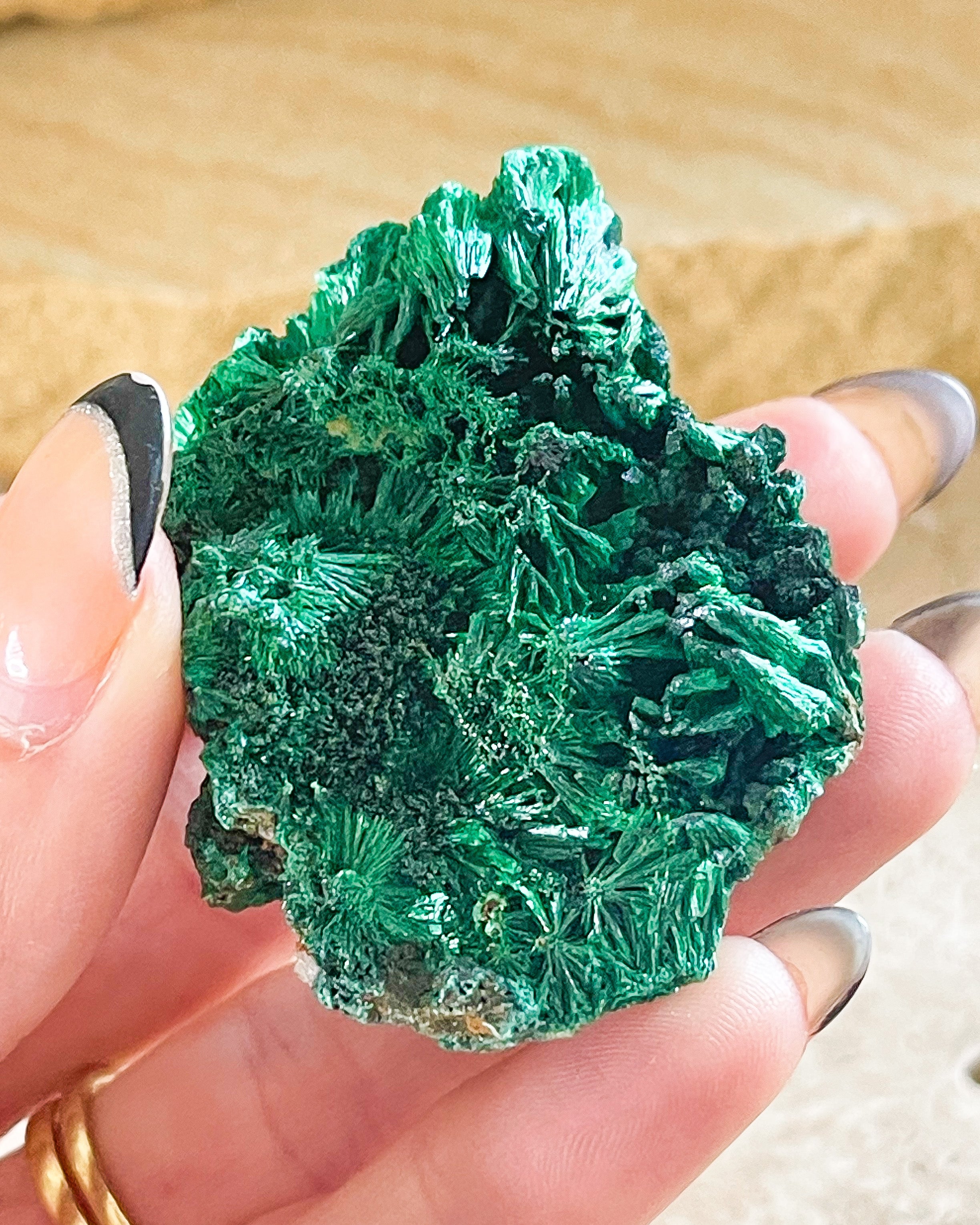 Velvet Malachite Specimens // Healing + Protection + Transformation