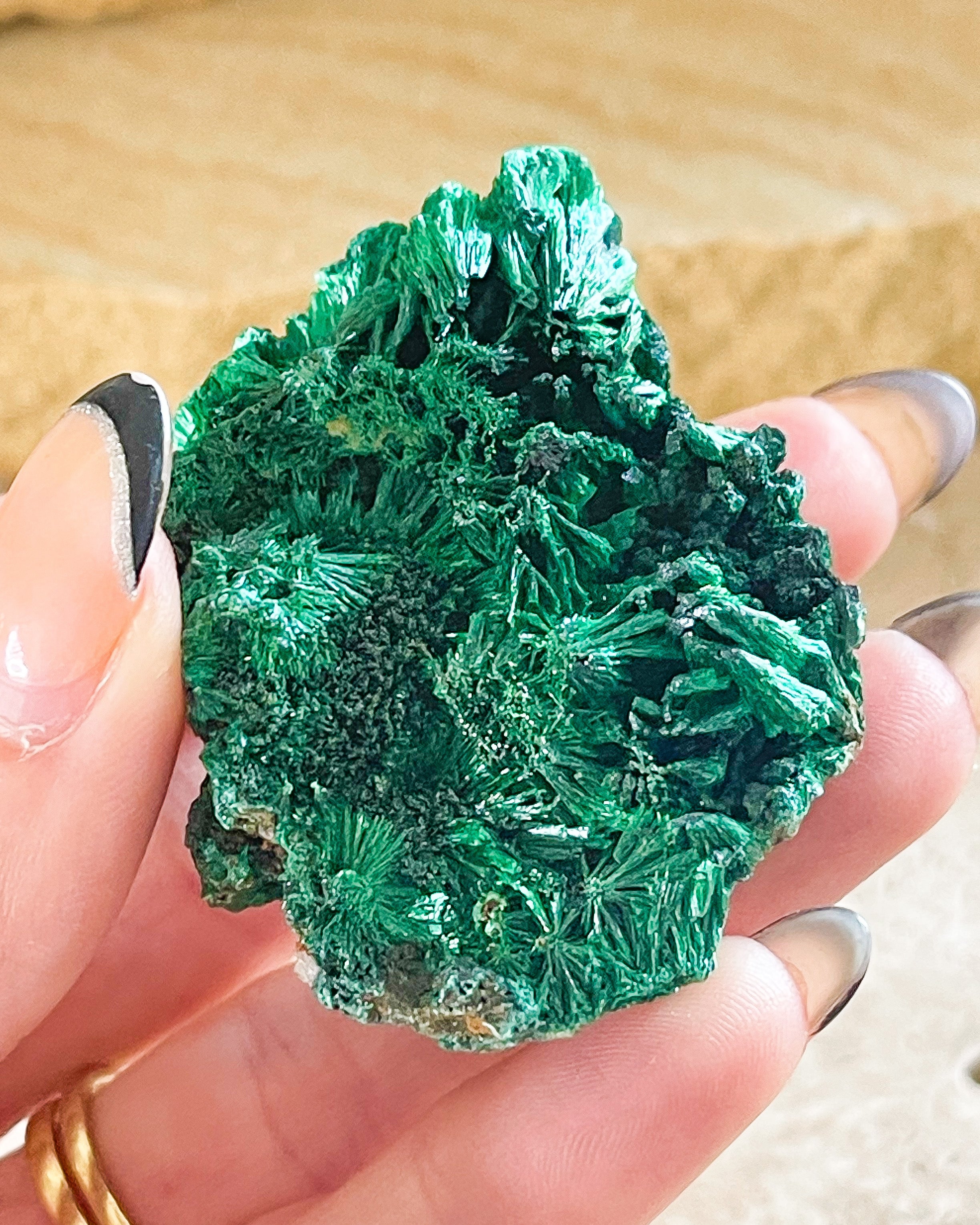 Velvet Malachite Specimens // Healing + Protection + Transformation