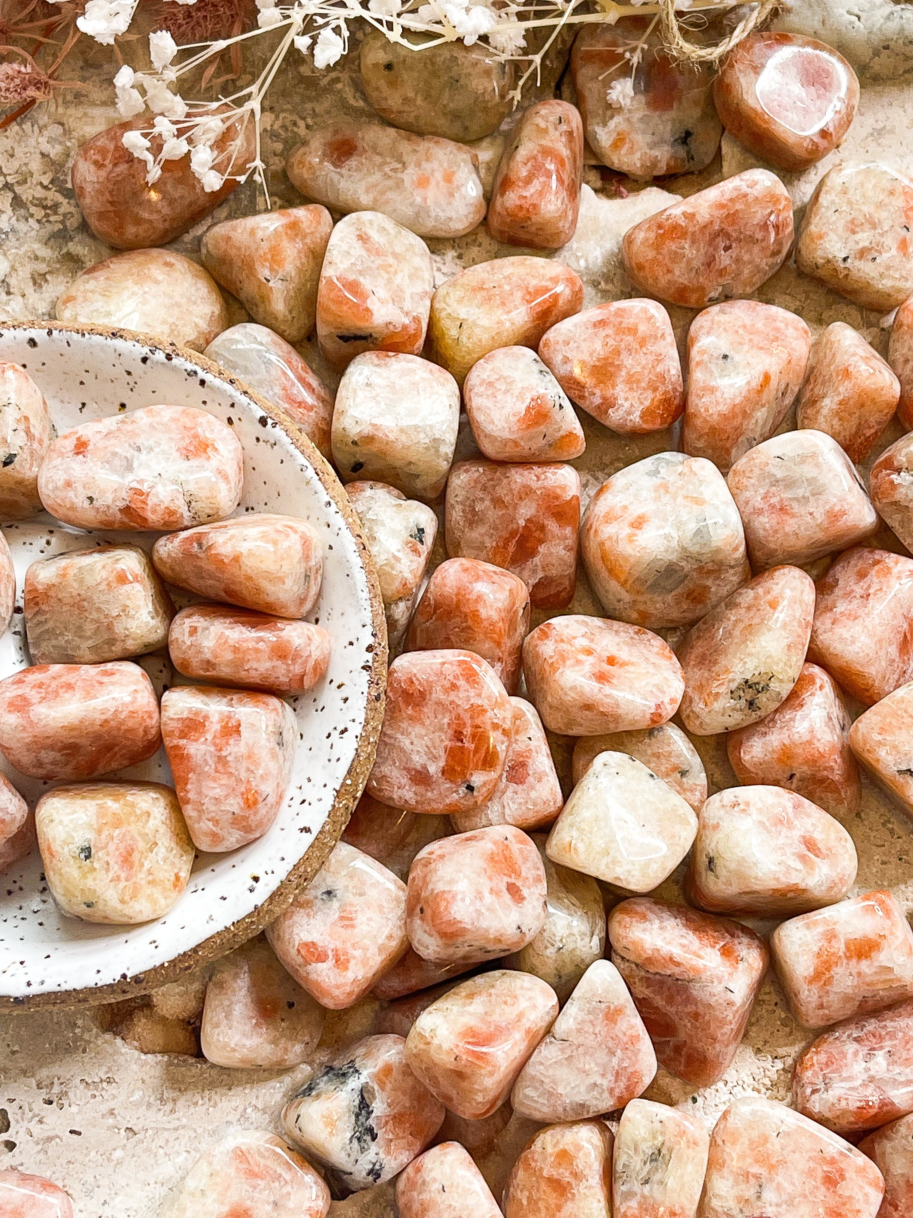 Sunstone Tumbled // Protection + Energising + Good Luck